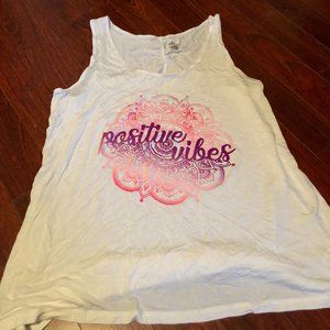 Gaiam Positive Vibes Tank Top XL